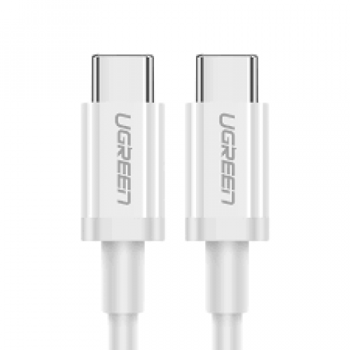 UGREEN Type C Male to Type C Male 2.0 Data Cable White 1M